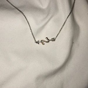 Kay Jewelers Rose Gold Heart & Arrow Necklace